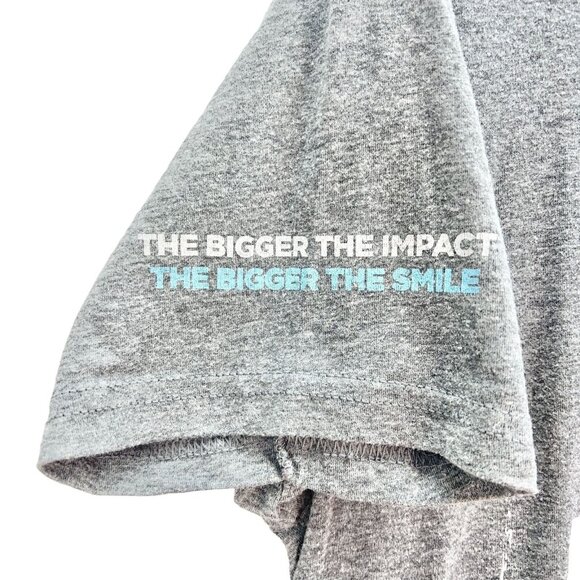 Next Level Apparel T-shirt Medium Gray Discover Your Impact 2017 Short Sleeve - Picture 3 of 7